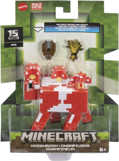 Фото - Колекційна фігурка набір Minecraft персонажа з аксесуаром Minecraft  (в ас.) (GTP08)