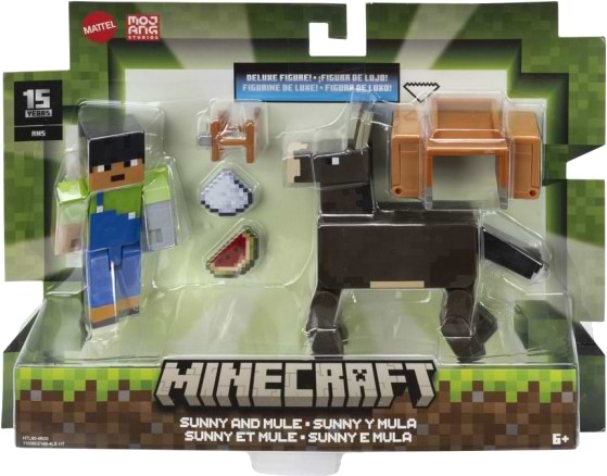 Фото - Колекційні фігурки набір Minecraft із 2-х персонажів Minecraft (в ас.) (GTT53)