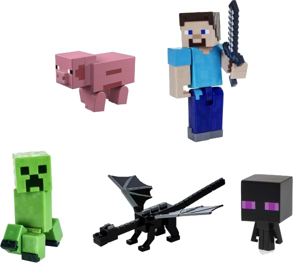Фото - Колекційна фігурка Minecraft Мікро фігурки Minecraft  (в ас.) (HJF78)