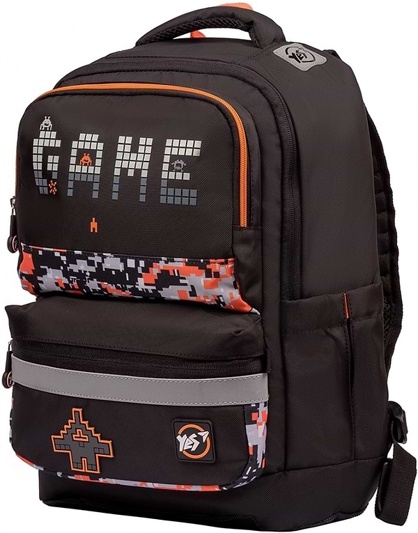 Фото - Рюкзак шкільний YES S-30 Juno XS Game Чорний (558210)