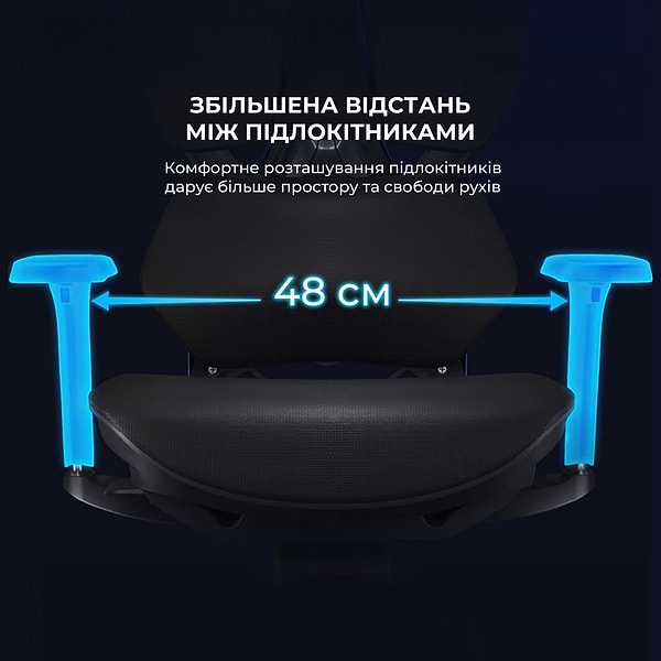 Фото - Крісло для геймерів Sihoo Xallking X5C Mesh Black (X5C-301)