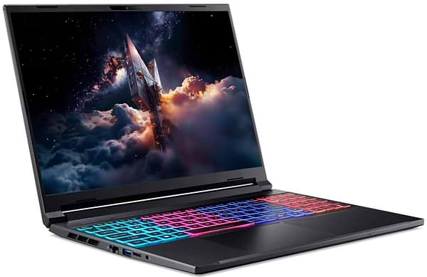 Фото - Ноутбук ігровий Acer Nitro V 16S ANV16S-61 (NH.QXNEU.003) Obsidian Black