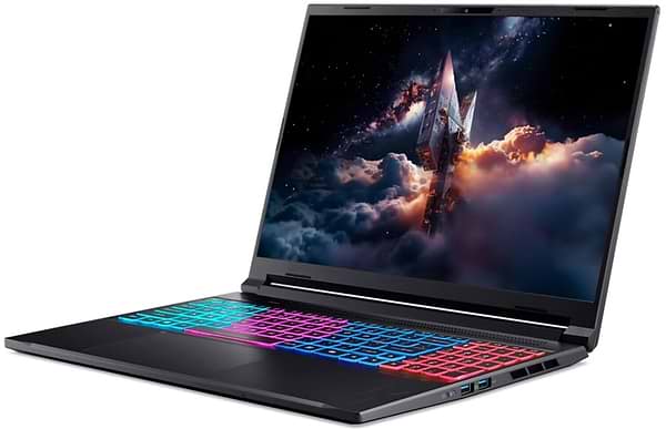 Фото - Ноутбук ігровий Acer Nitro V 16S ANV16S-61 (NH.QXNEU.003) Obsidian Black