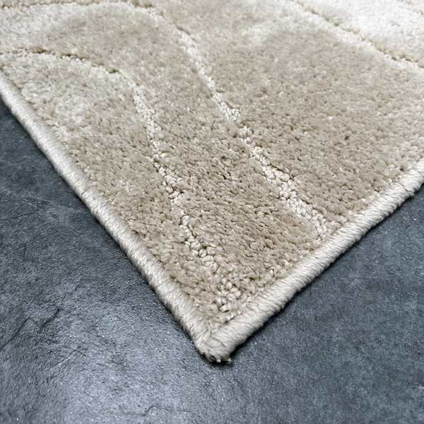 Фото - Коврик для ванной комнаты DarianA Joy 57x100+57x50 с вырезом бежевый (1000010464)