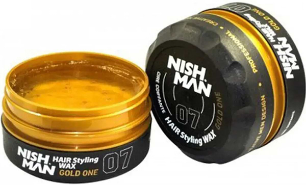 Фото - Гель і віск для укладки волосся Nishman Hair Wax 07 Gold One 150 мл (8682035088509)