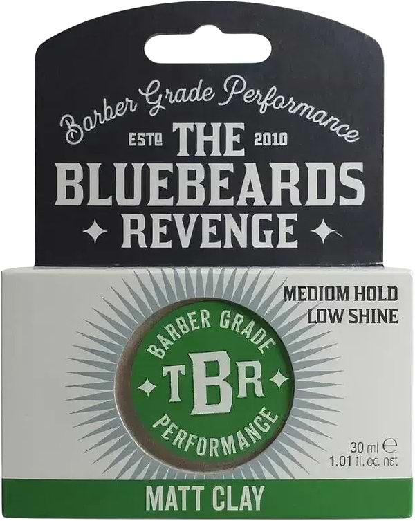 Фото - Гель і віск для укладки волосся The Bluebeards Revenge Matt Clay 30 мл NEW (5060297002885)