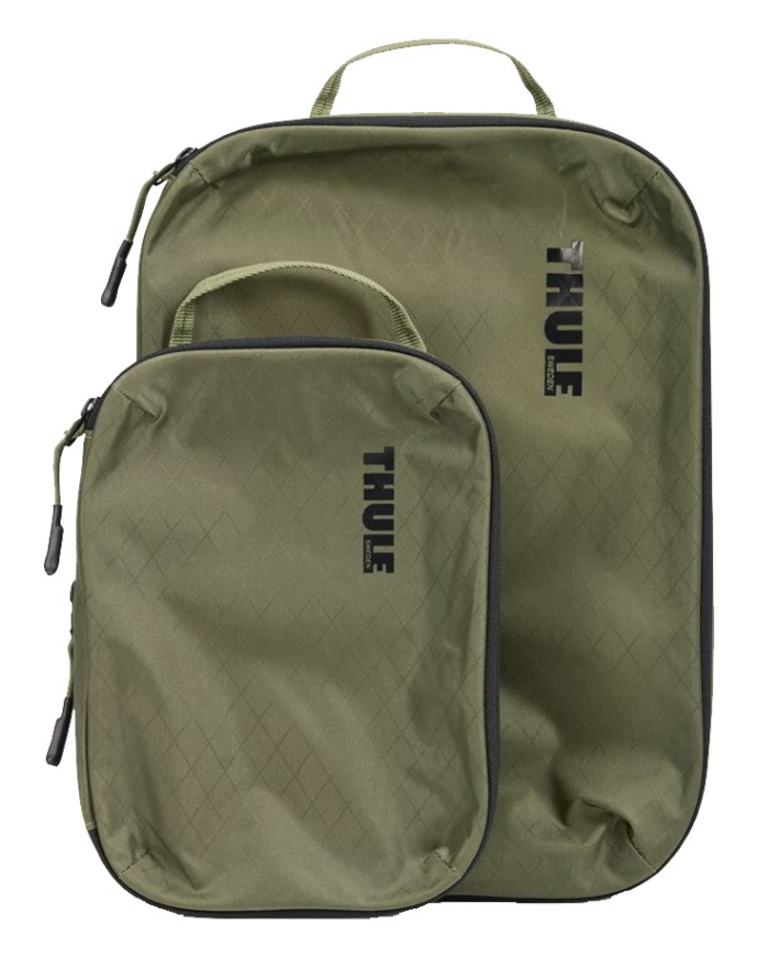 Сумка дорожня Thule Compression Packing Cube Set TCCS-201 Soft Green (3205113) - Фото 1