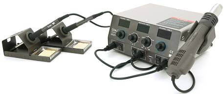 Фото - Паяльная станция Bakku BA-603D+