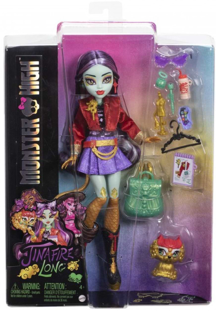 Фото - Кукла Monster High Джинафаер Монстро-классика (HYV58)
