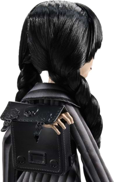 Фото - Кукла Monster High Венздей в школьной форме X Wednesday (HXJ04)