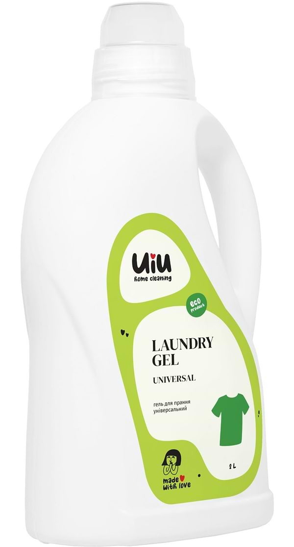 Фото - Гель для прання UIU універсальний 2 л (4820152332943)