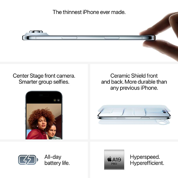 Фото - Смартфон Apple iPhone Air 1Tb Sky Blue