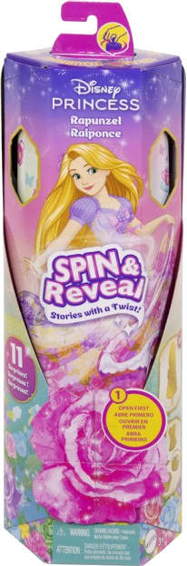 Кукла-сюрприз DISNEY PRINCESS Рапунцель Круты и проявления (HTV86)