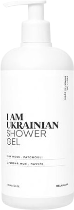 Гель для душу DeLaMark з ароматом дубового моху пачулі 500 мл (4820152333056) - Фото 1
