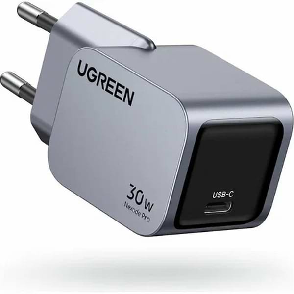 Фото - Сетевое зарядное устройство UGREEN X703 Nexode Pro 30W USB-C GaN Fast Charger Gray (35006)