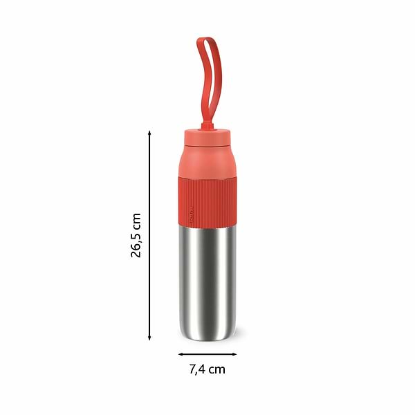 Фото - Термобутылка Tefal N2193310 BeYou Twist Screw Lid 0,7 л оранжевая