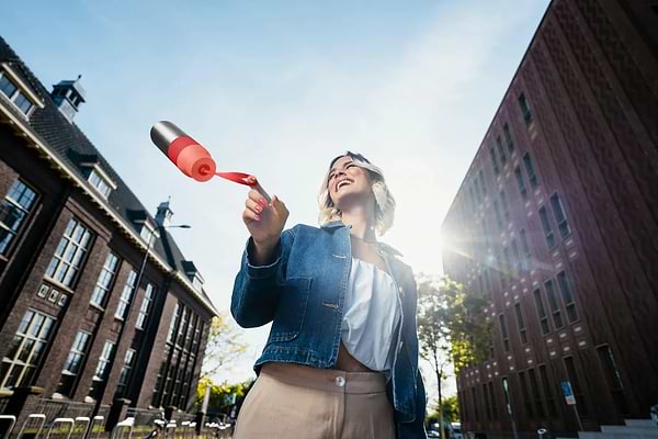 Фото - Термобутылка Tefal N2193310 BeYou Twist Screw Lid 0,7 л оранжевая