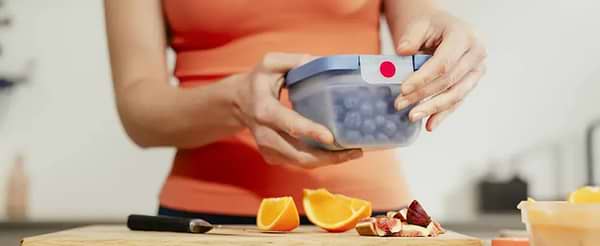 Фото - Набор емкостей для хранения Tefal N1230210 ONECLICK голубой 3 шт (0,5/1,2/2,3 л )