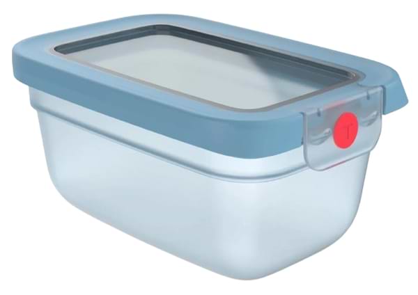 Фото - Ємність для зберігання Tefal N1210410 ONECLICK, 0,75 л блакитний
