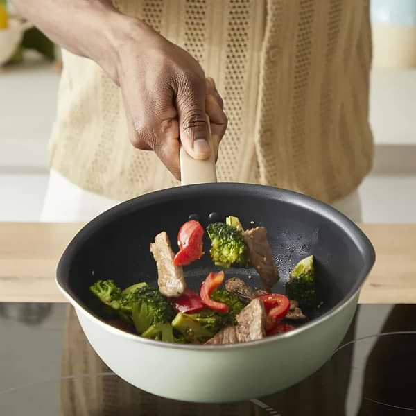 Фото - Сковорода универсальная Tefal G1748604 22 см (2,2 л), оливковая с кр