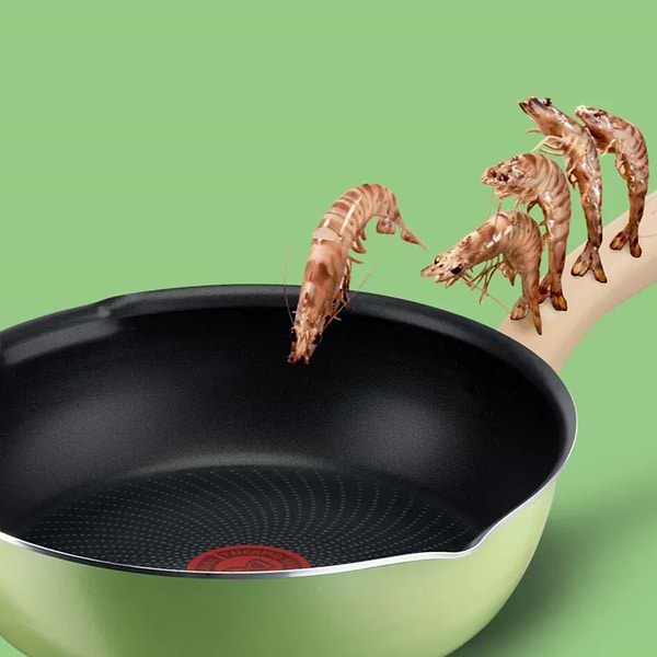 Фото - Сковорода универсальная Tefal G1748604 22 см (2,2 л), оливковая с кр