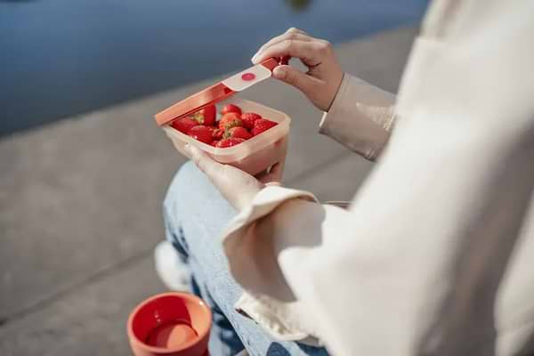 Фото - Ємність для зберігання Tefal N1211410 ONECLICK 2,3 л помаранчевий