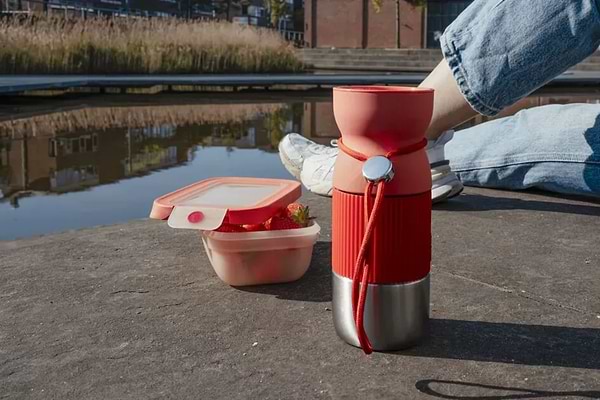 Фото - Ємність для зберігання Tefal N1211410 ONECLICK 2,3 л помаранчевий