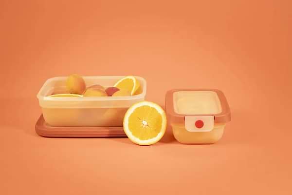 Фото - Ємність для зберігання Tefal N1211410 ONECLICK 2,3 л помаранчевий