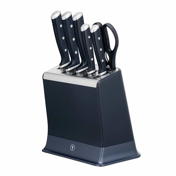 Фото - Набір ножів Tefal K297S744 EverSharp Pro 6 предметів + блок-точилка