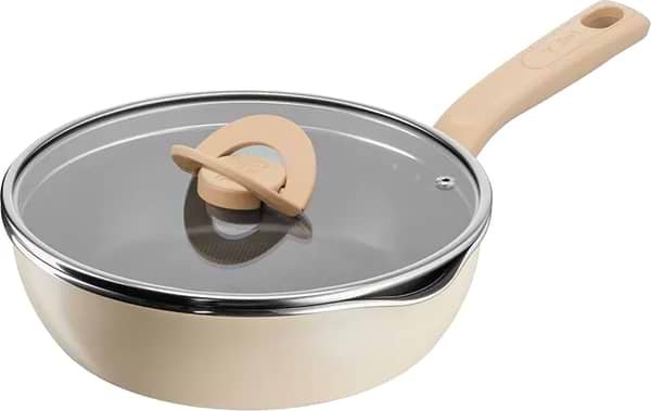 Фото - Сковорода універсальна Tefal G1678704 24 см (2,6 л), бежева з кр