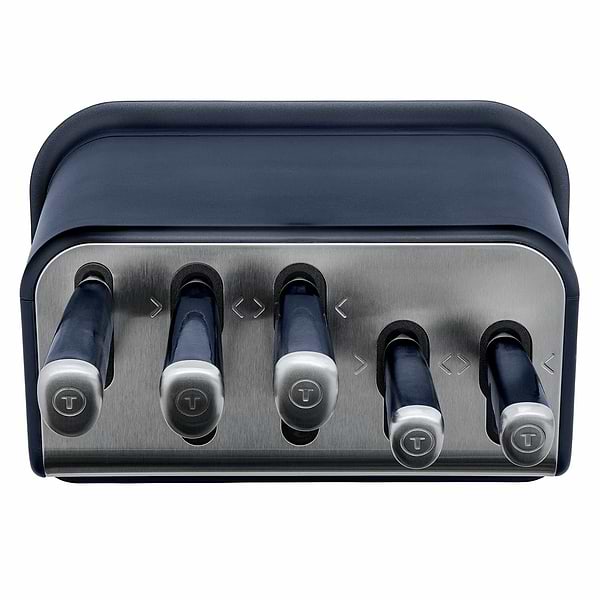 Фото - Набір ножів Tefal K297S644 EverSharp Pro 5 предметів + блок-точилка