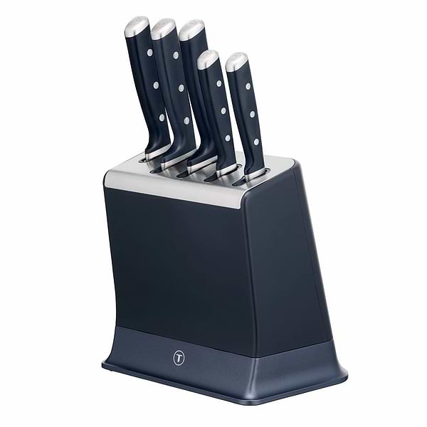 Фото - Набір ножів Tefal K297S644 EverSharp Pro 5 предметів + блок-точилка