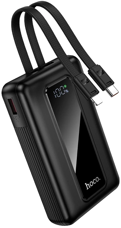 Батарея мобильная HOCO J162A Full power 22.5W+PD20W 20000mAh Black (6942007663083)