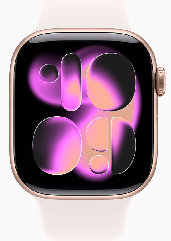 Фото - Смарт-часы Apple Watch Watch Series 11 GPS + eSIM 42mm Rose Gold Aluminium Case with Light Blush Sport Band - S/M