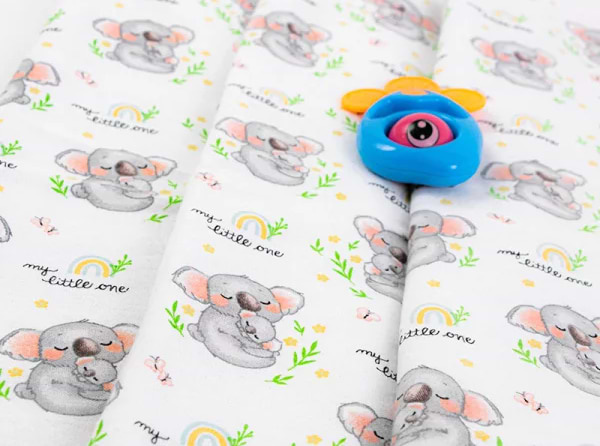 Фото - Пелюшка багаторазова Руно фланель 80х90 Коала (203.05_Коала)