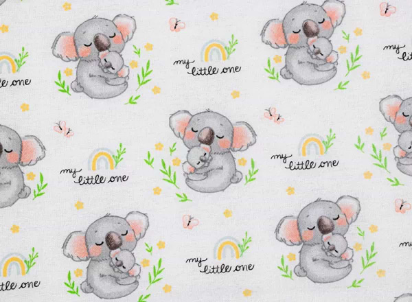 Фото - Пелюшка багаторазова Руно фланель 80х90 Коала (203.05_Коала)