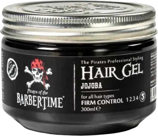 Фото - Гель для укладки волосся Barbertime Hair Gel Jojoba 300 мл (8682815651633) Фото - Гель для укладки волосся Barbertime Hair Gel Jojoba 300 мл (8682815651633)