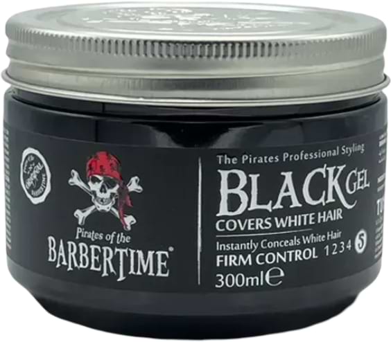 Фото - Гель для укладки волос Barbertime Hair Gel Black 300 мл (8682815651855)
