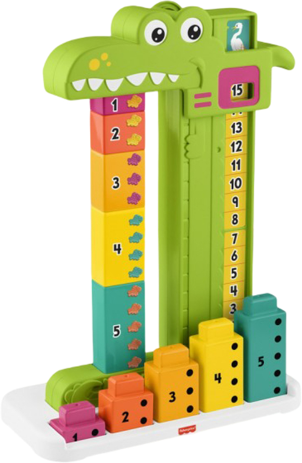 Фото - Игровой набор для малыша Fisher-Price Яркий Аллигатор Учимся вместе (JCT13)