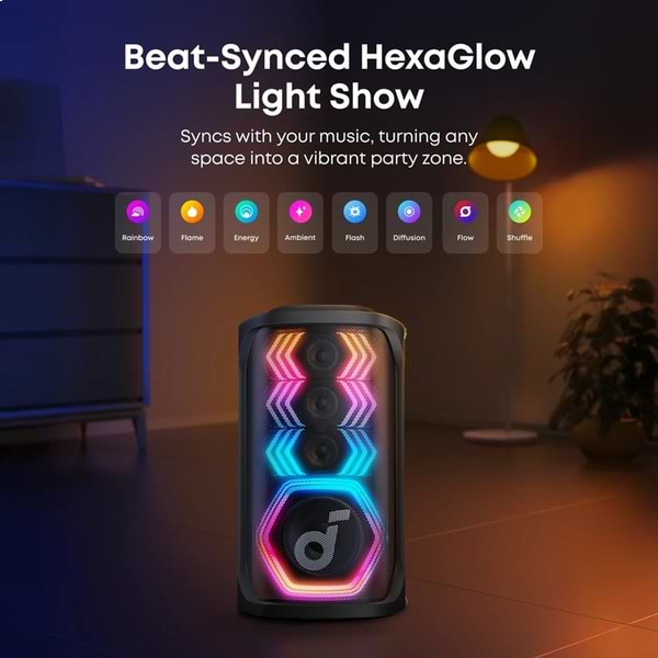 Фото - Акустическая система Anker SoundСore Rave 3S Black (A31A3012)