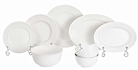 Столовый сервиз Lefard 23 пр. Волна без золота (359-479)