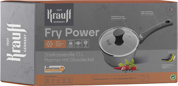 Фото - Ківш Krauff 1.1л Fry Power (25-45-248)