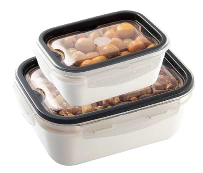 Набор емкостей для хранения UCSAN PLASTIC LOCK&FIT 2 шт. 0.45х1 л (36703)