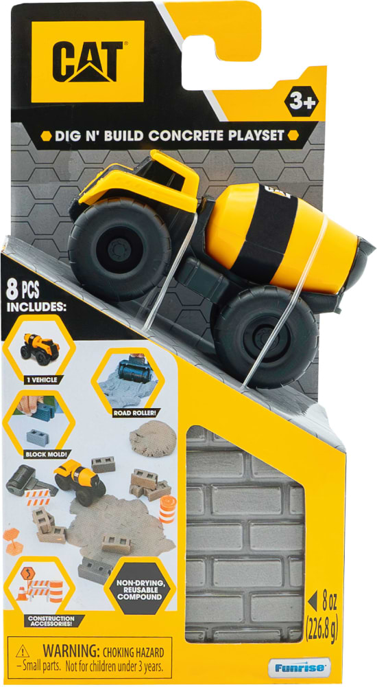 Фото - Ігровий набір Funrise Будівельний майданчик - роботи з бетоном (83415)