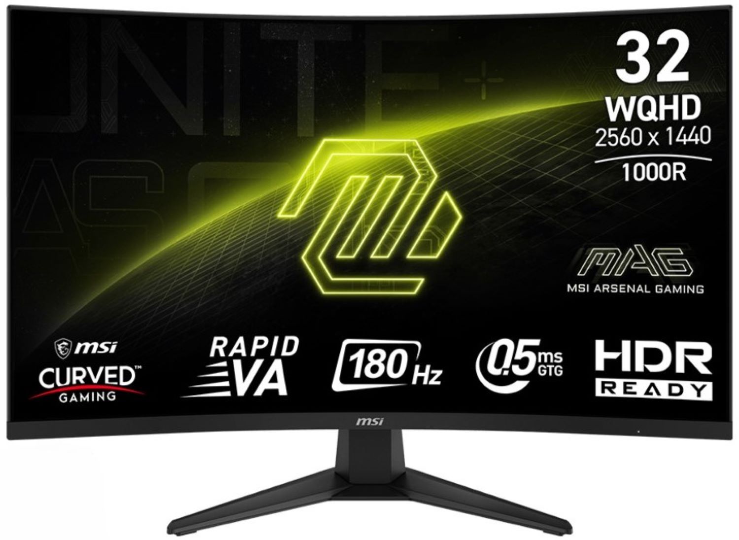 Монітор ігровий MSI MAG 325CQF MSI - Фото 1