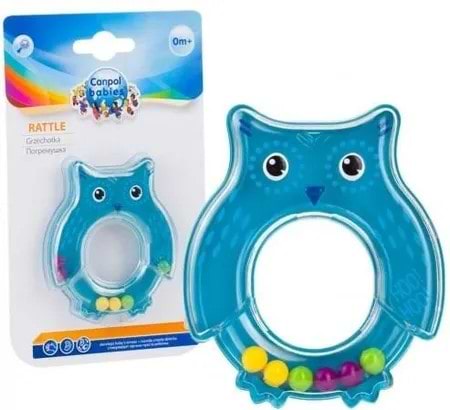 Фото - Брязкальце Canpol babies Сова Синя (2/187_blu)
