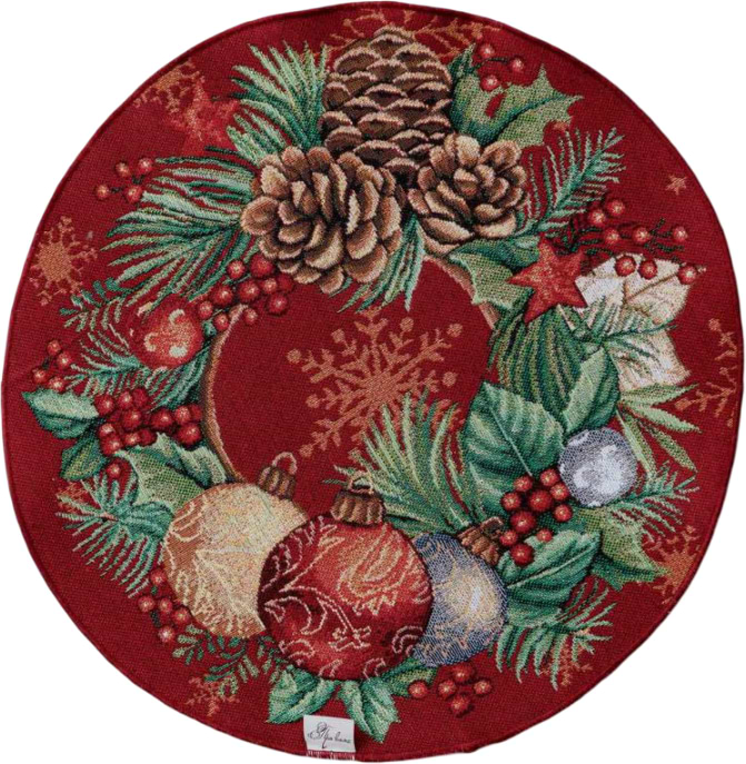 Купити Серветка для сервірування Прованс PRESENT D35 см (041740) - Фото 1 Серветка для сервірування Прованс PRESENT D35 см (041740) - Фото 1