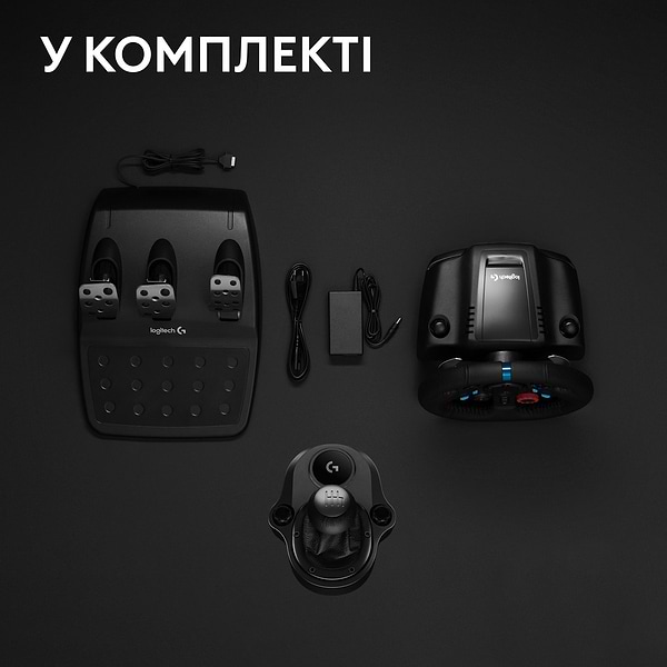 Фото - Кермо Logitech G29 Racing Wheel and Pedals for PS4/PS5 and PC + Shifter (991-000557)