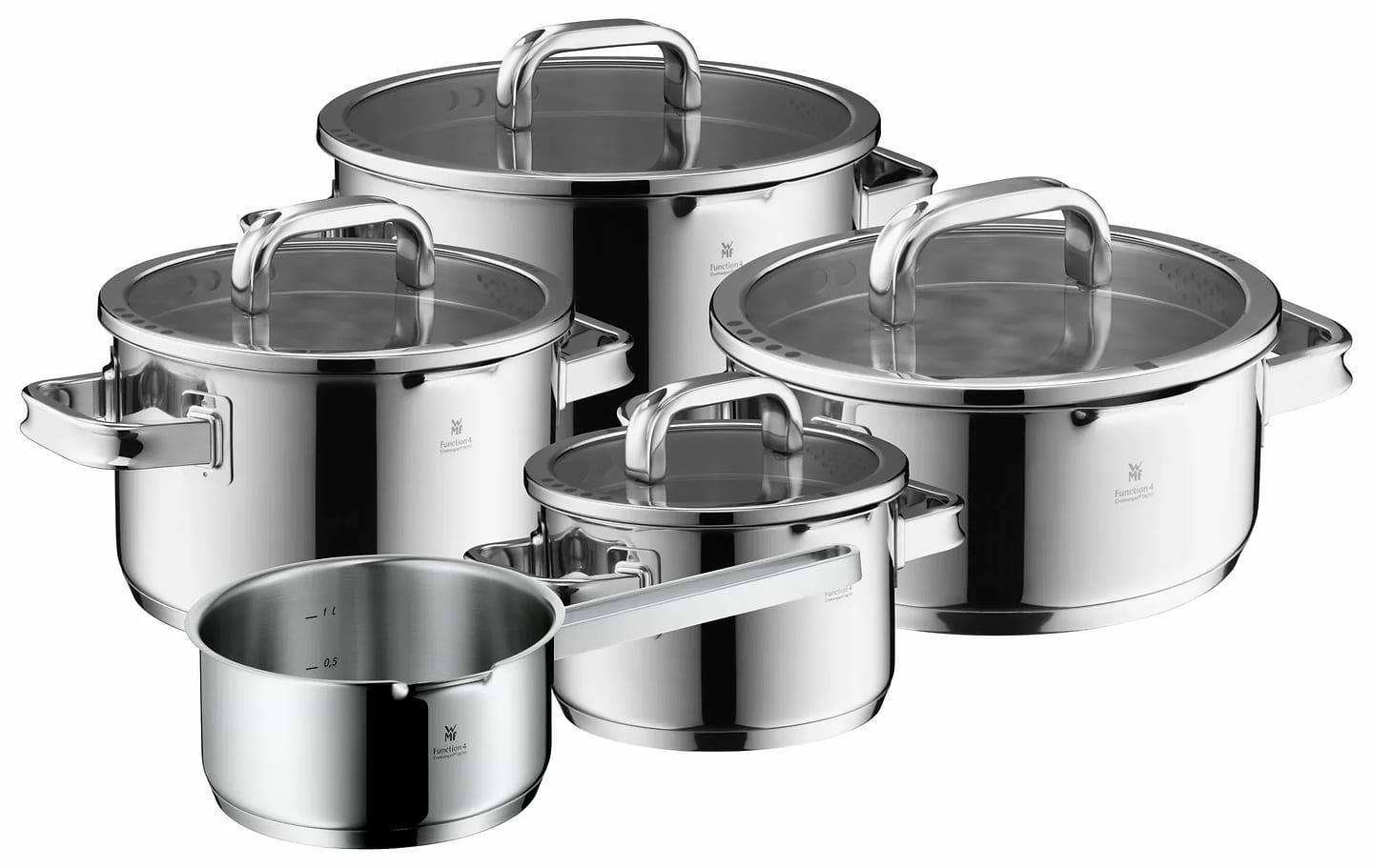 Набір посуду WMF 760556040 Function 4 Advanced 9 пр. - Фото 1