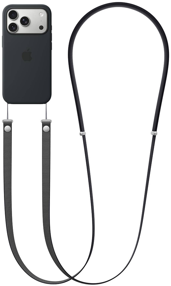 Фото - Ремінець для смартфону Apple Crossbody Strap Black (MGGL4)